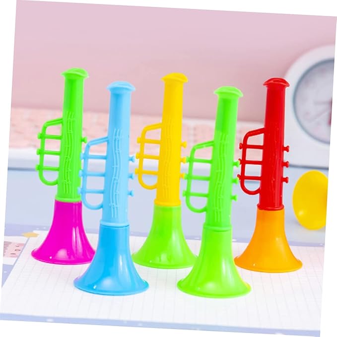ibasenice 25pcs Trumpet Toy Toddler Toy Baby Instruments Puzzle Toy