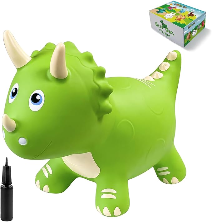 HotMax Dinosaur Bouncy Hopper Toys, Bouncy Horse for Toddlers 18 Months 2 3 4 Year
