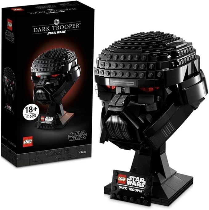LEGO Star Wars Helmet Bust Building Set Collection + Grogu