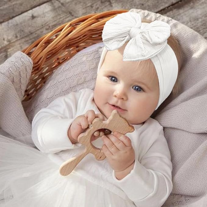 C횋LLOT 6 Pcs Super Stretchy Soft Handmade Headbands with Double