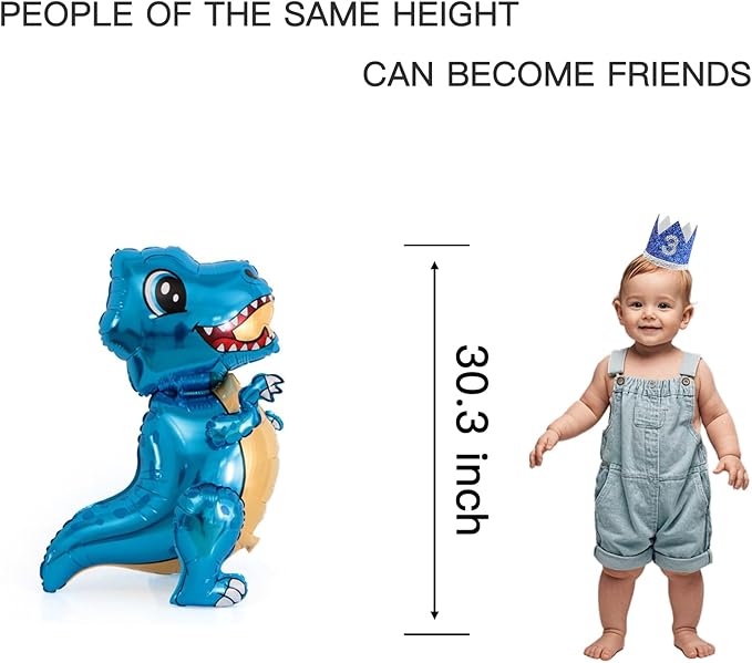1-3st Birthday Highchair Banner Decorations for Boys, Cute Baby Party Crown Hat