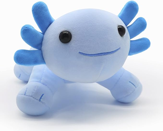 10.5'' Axolotl Plush Toy - Kawaii Stuffed Animal Pillow Doll,