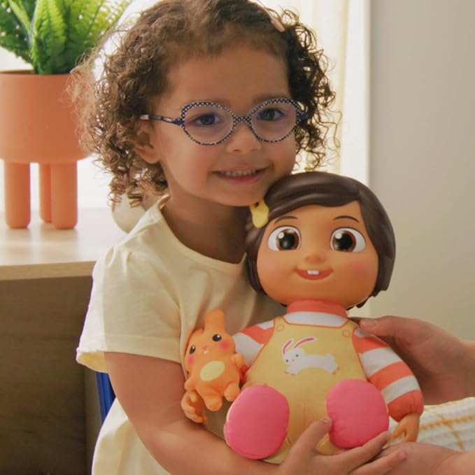 CoComelon My Friend Nina Doll, Soft Plush Body - Music