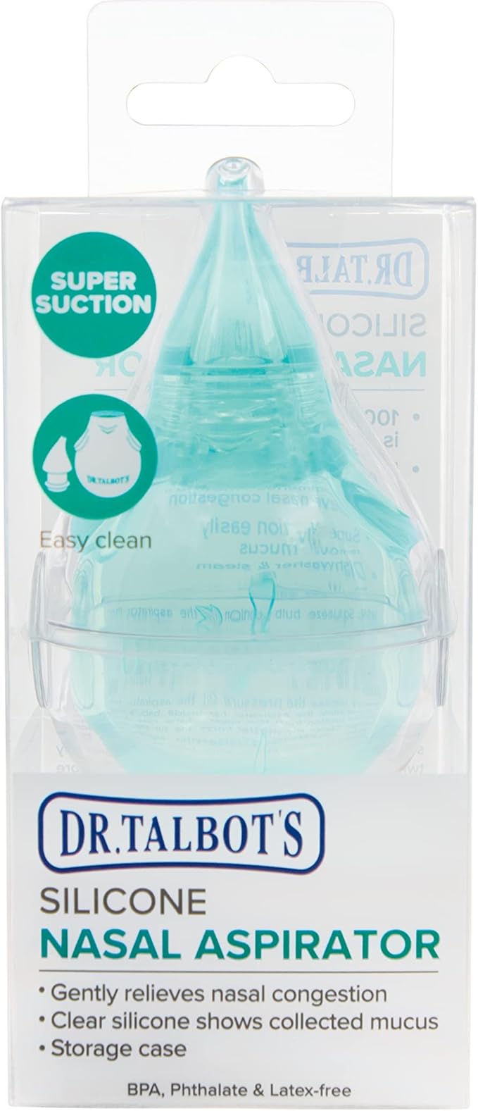 Dr. Talbot's Nasal Aspirator for Babies - Silicone