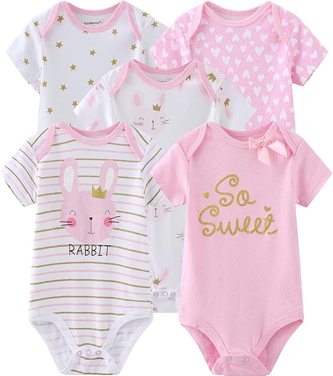Kiddiezoom Unisex Baby Layette Essentials Giftset Clothing Set 19-Piece For Newborn Baby