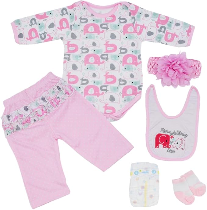 MAIHAO Reborn Baby Dolls Clothes for 17-22 Inch Newborn Baby 17-22 Inch