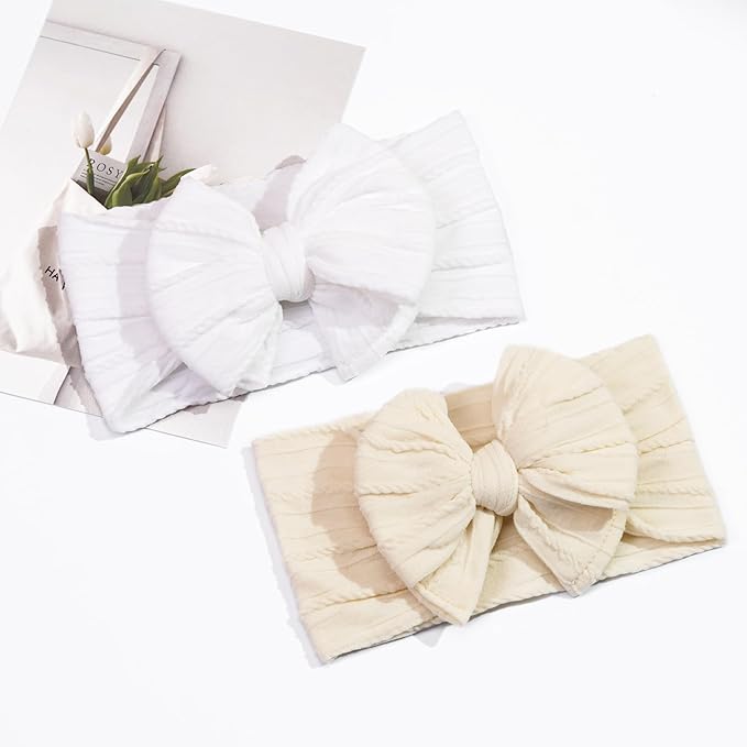 C횋LLOT 6 Pcs Super Stretchy Soft Handmade Headbands with Double