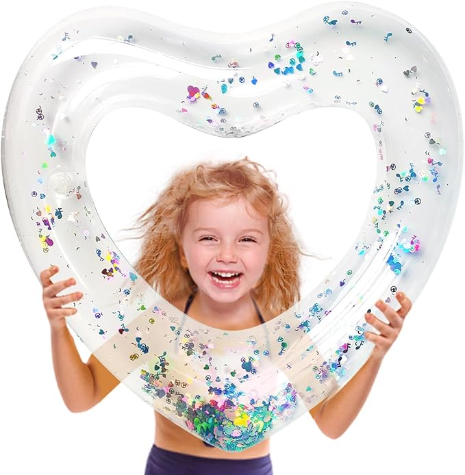 Inflatable Pool Float Ring is Suitable for Children, Bath Ring is Suitable for Backyard Pool Party Water River sea Beach Toys
