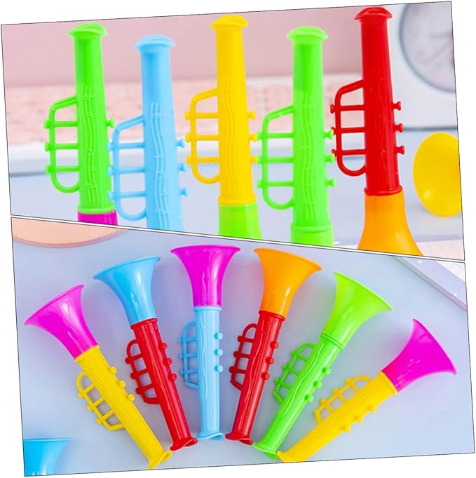 ibasenice 25pcs Trumpet Toy Toddler Toy Baby Instruments Puzzle Toy