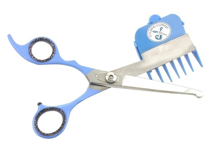 CALMING CLIPPER® - The Silent, Gentle Haircutting Kit for Children with Autism and Sensory Sensitivity - Includes Barber Cape (20pcs Left Handed)