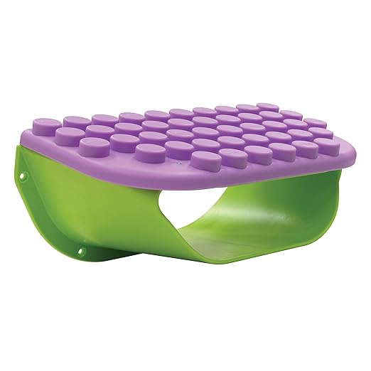 UNiPLAY Building Blocks Daycare Play Shelf with Storage 11 Piece Set, Sensory Toys Storage Bin and Play Shelf for Teething Baby Starter Learning Building Blocks 3 Months