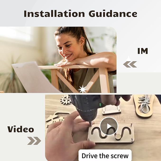 5 pieces Busy Board Diy Parts - DIY Materials for Parents