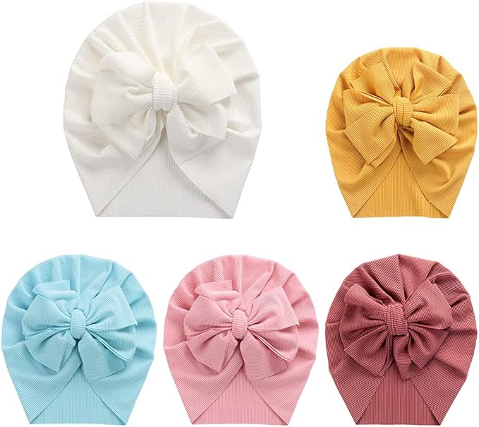 Newborn Baby Hospital Hat Soft Cotton Toddler Kids Girl Head