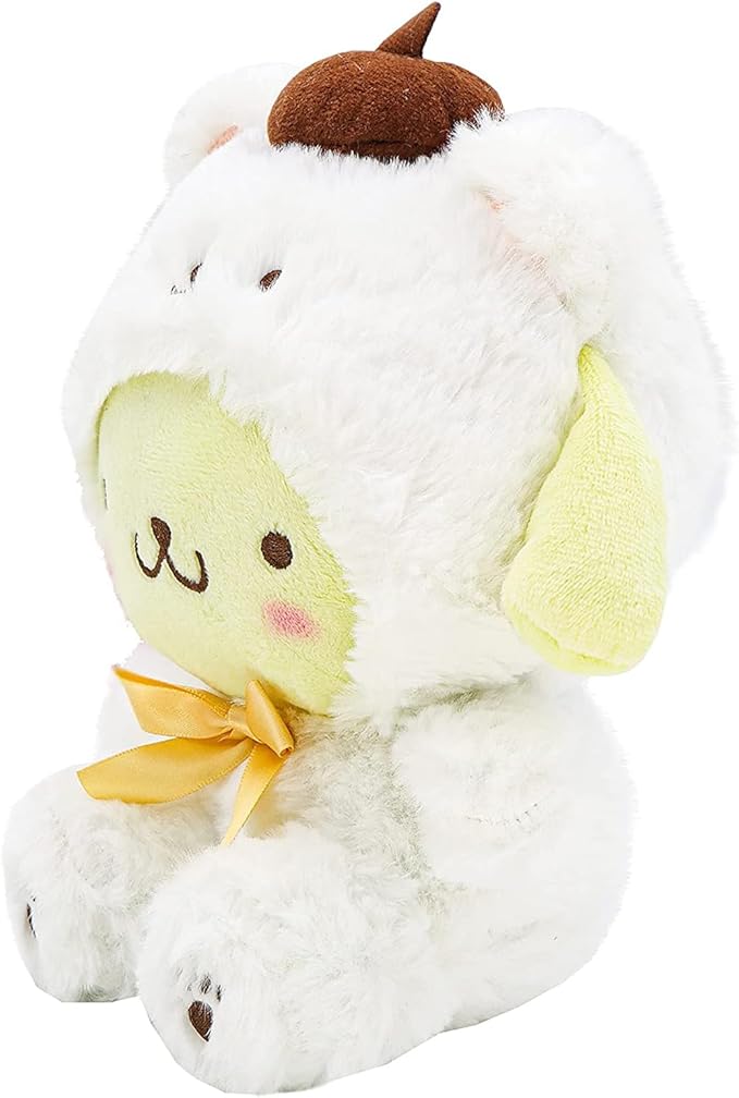 Cartoon Kawaii White Bear Cross-Dressing Series Plush,Soft Plush Doll Cute Soft Toys, Plush Pillow Stuffed Animals Toy Birthday Gifts for Girls Kids (C)