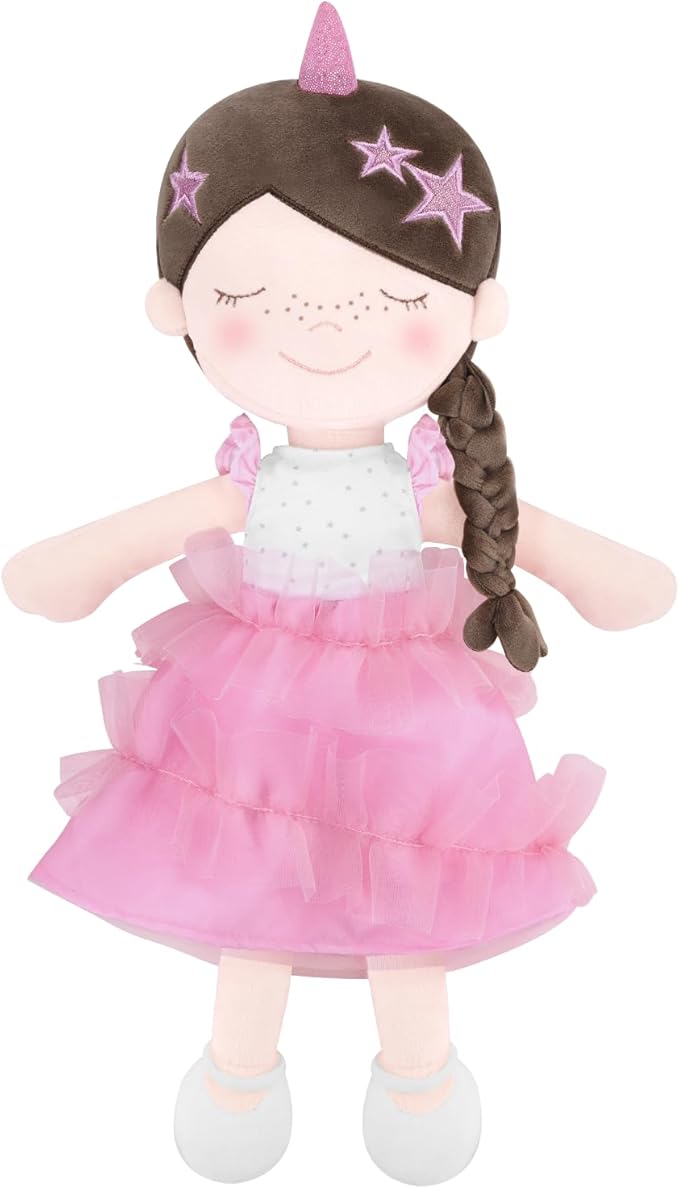 GAGAKU Soft Baby Doll Toys (16''), My First Baby Rag 1 Year