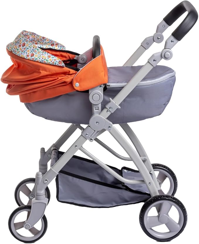 JC Toys - for Keeps Playtime | Deluxe Folding Sports Pram Stroller 20" | 3+