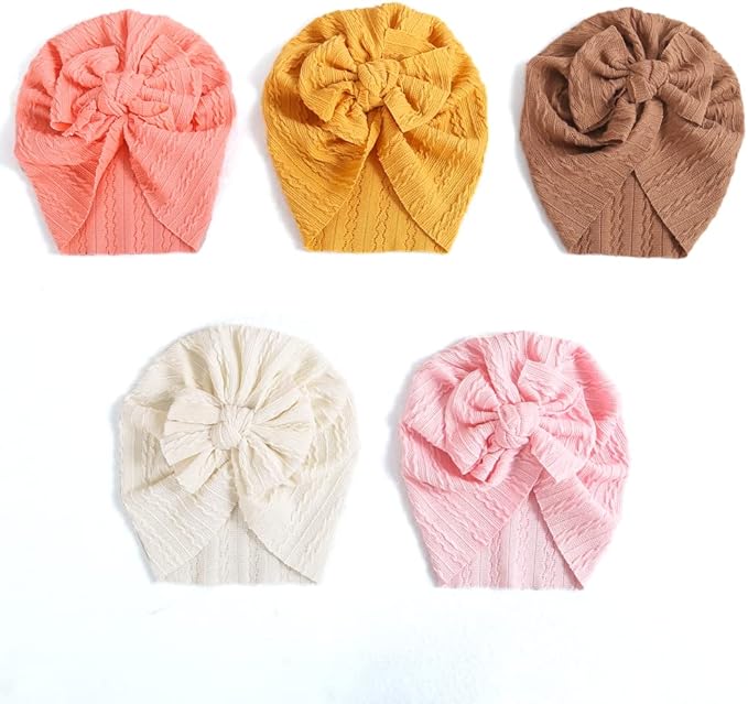 Newborn Baby Hospital Hat Soft Cotton Toddler Kids Girl Head