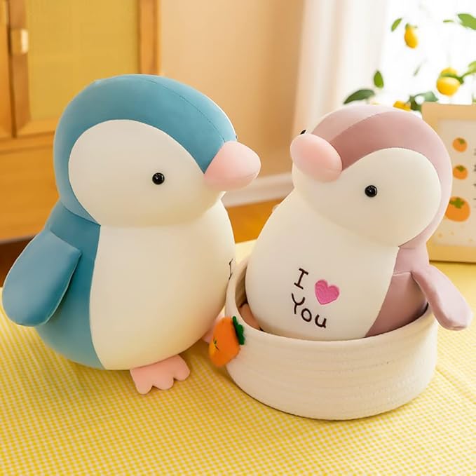 HWD 8.7" Soft Stuffed Penguin Dolls, Stuffed Animals Toys
