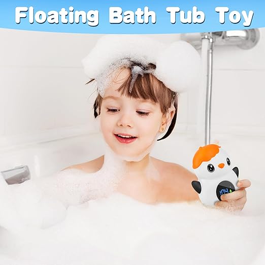 Baby Bath Thermometer, with LED Display and Temperature Warning