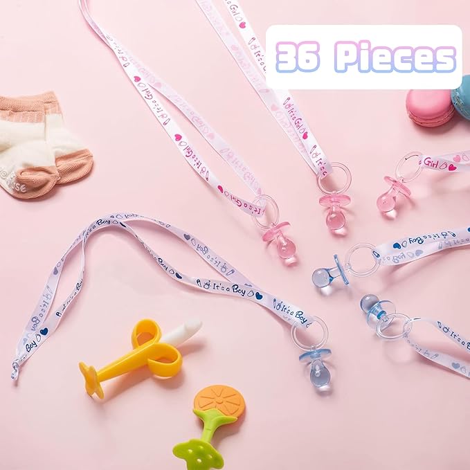 Acrylic Pacifier Necklace"