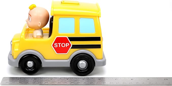 Jada Toys Cocomelon 7.5" School Bus RC Remote Control Car,