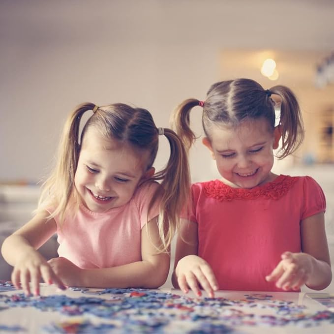 HUADADA Jigsaw Puzzles for Kids 100 Pieces, World Map Floor Toys Montessori Games Learning Education Activities Birthday Gifts for Toddlers Boys Girls Ages 5 6 7 8+ Years Old (15"x10") 1:1 Poster