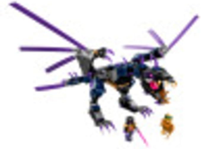 LEGO NINJAGO Legacy Overlord Dragon 71742 Ninja Playset Building Kit Featuring Posable Dragon Toy, New 2021 (372 Pieces)