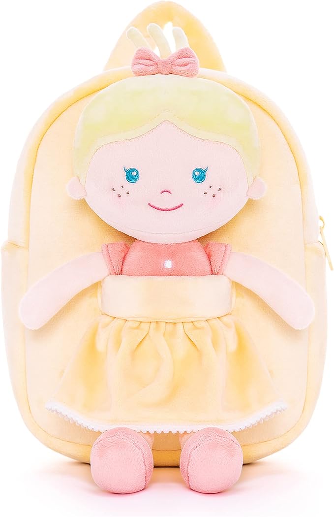 Onetoo First Baby Doll Plush Rag Doll Soft Baby Doll 9.5"