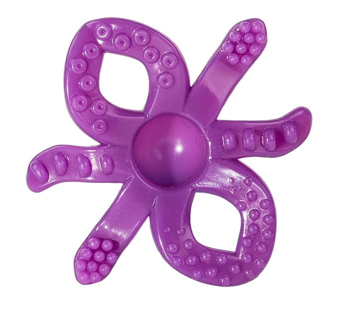 Baby Banana - Octopus Teething Toy Toothbrush, Training Teether Tooth Brush for Infant