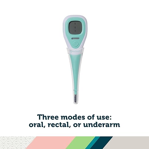 Safety 1st Rapid Read 3-In-1 Thermometer, Aqua