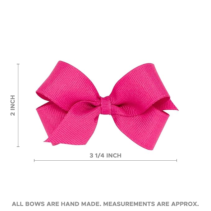Wee Ones Girls Halloween-themed Jack-O-Lantern Printed Grosgrain Hair Bow, Jack O Lantern