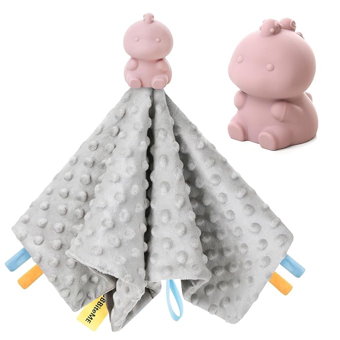 Dinosaur Security Blanket Soft, Dinosaur Baby Stuff Cozy Plush Snuggle