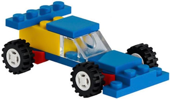 LEGO Classic 30510 90 Years of Cars 71 Piece Iconic Cars Toy Set Polybag with 4 Mini Build Cars for Builders Aged 4 and Up, Multicolor