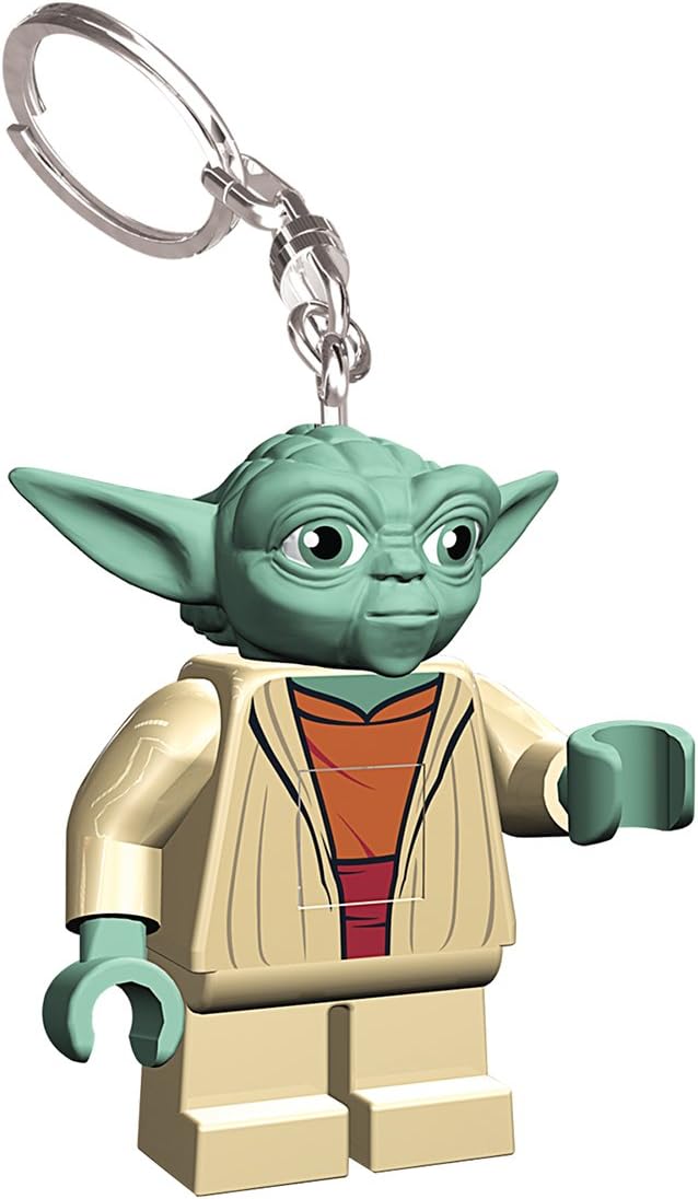 IQ Lego Star Wars Yoda LED Keychain Light - 2.25
