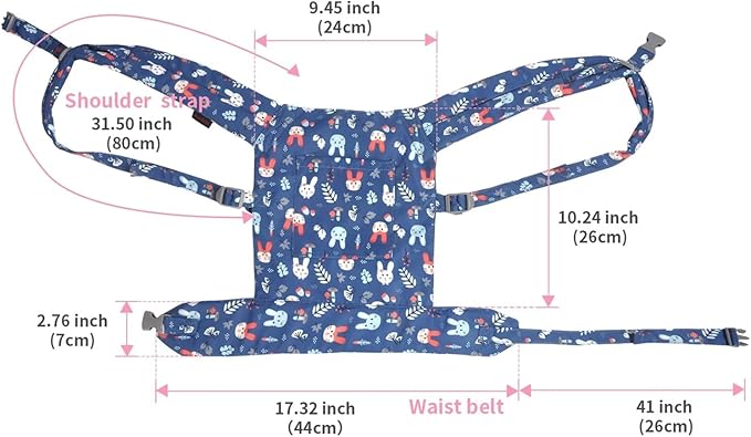 Baby doll carrier for baby girl Premiums soft straps and 18 inch