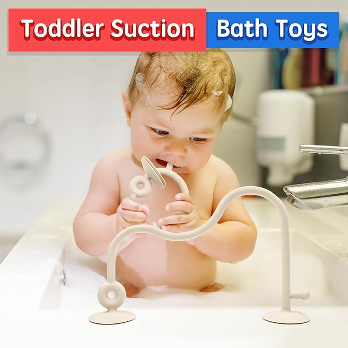 Baby Sensory Teething Chew High Chair Suction Toys for Infant 6 12 18 24