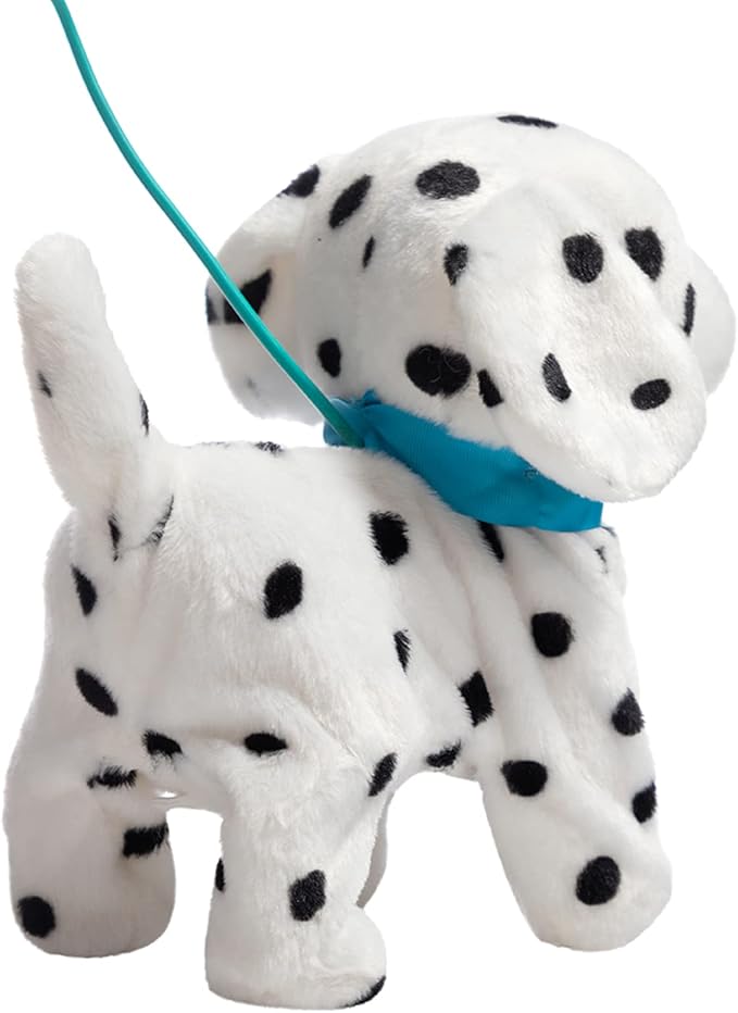HollyHOME Plush Animated Puppy Dalmatian Puppy Dog Toy Pet 11 Inches