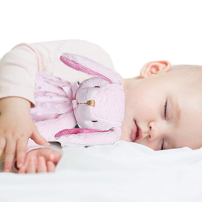 Pro Goleem Loveys for Babies Bunny Security Blanket Baby Girl 16 Inch