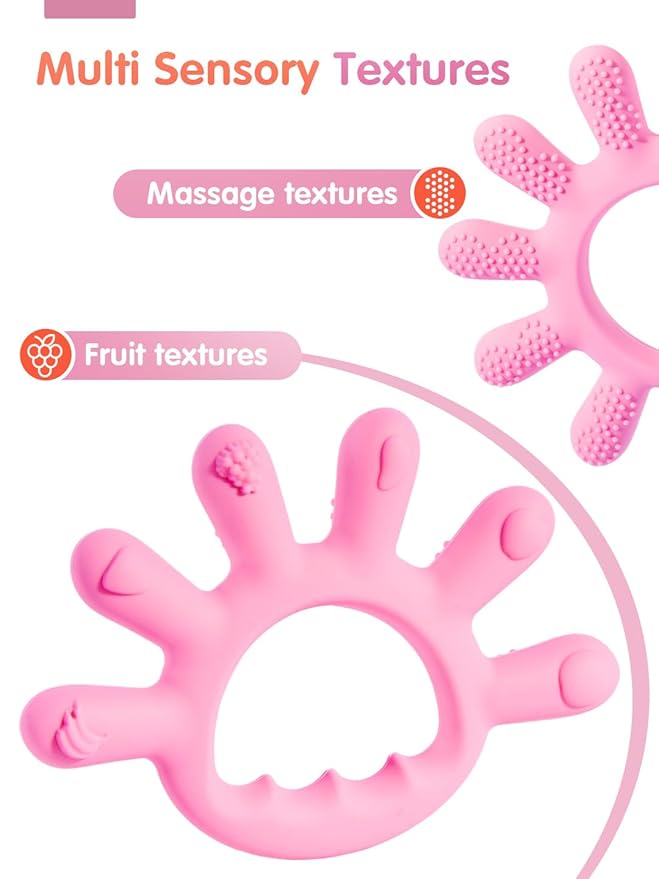 Teething Toys for Babies 0-6 Months|Teethers for Babies 6-12 Months Toys|3 4 5 Months