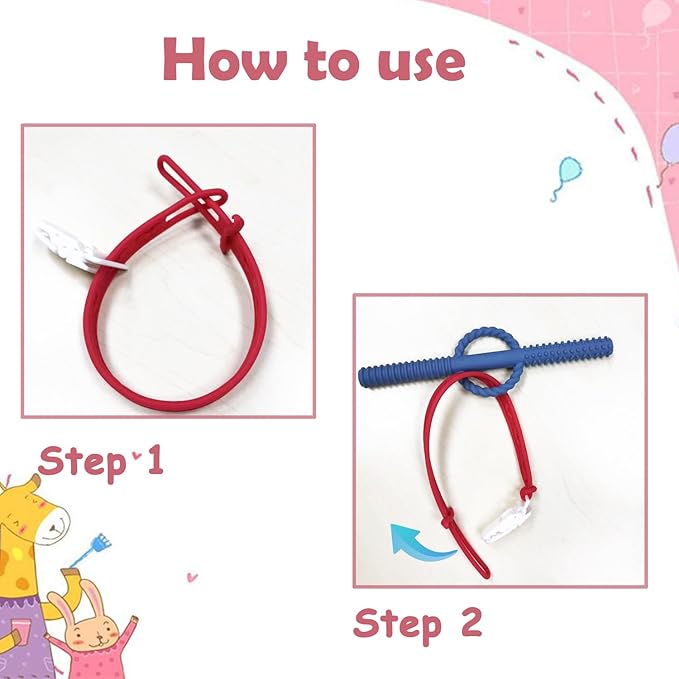 Baby Teething Toys, Food Grade Silicone Teethers for Babies 3 6 12 18 Months
