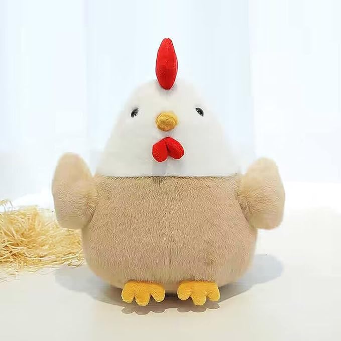 Chicken Stuffed Animal Chicken Plush Doll Toy 8 inch
