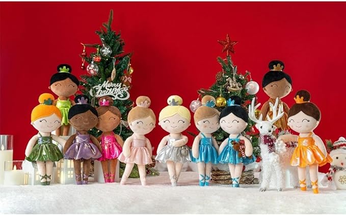 Gloveleya Baby Doll Ballerina Girl Gift Ballerina Plush Soft Doll 13 Inch