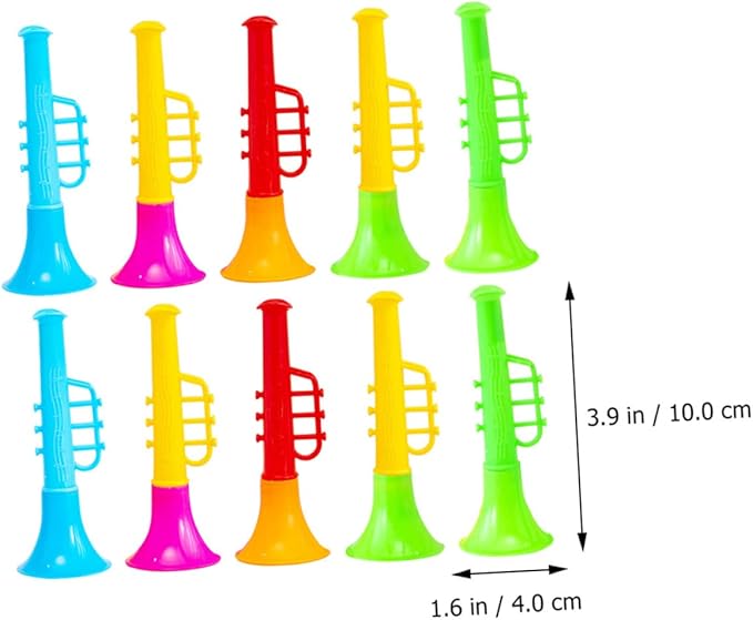 ibasenice 25pcs Trumpet Toy Toddler Toy Baby Instruments Puzzle Toy