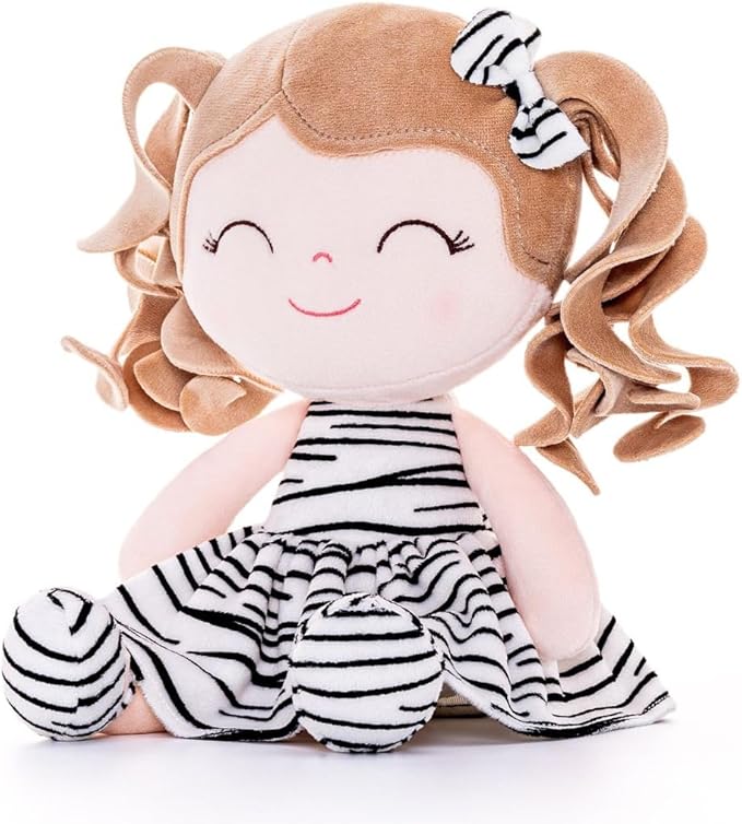 Gloveleya Baby Dolls Soft Snuggly First Baby Girl Gifts Plush 12inches Animal
