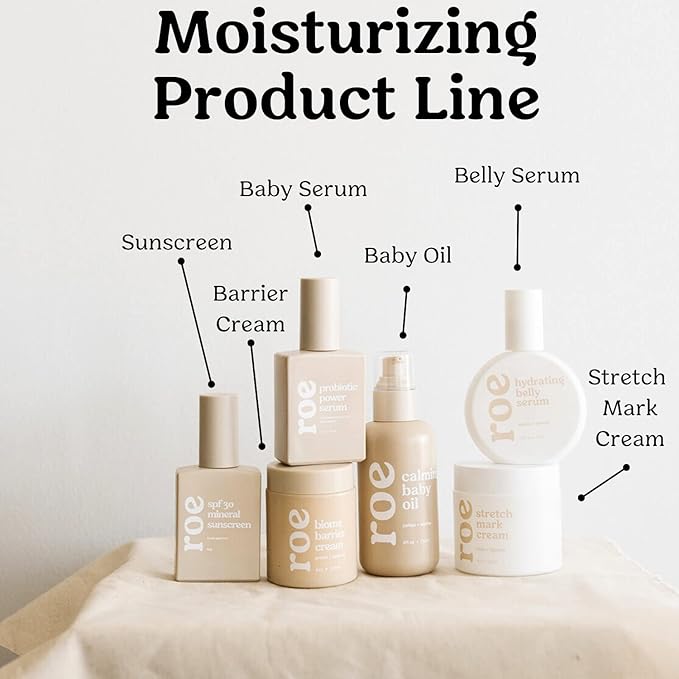 Baby Oil Calming & Soothes Rough and Irritated Skin | All Natural Non-Greasy Hydrating Baby Oil