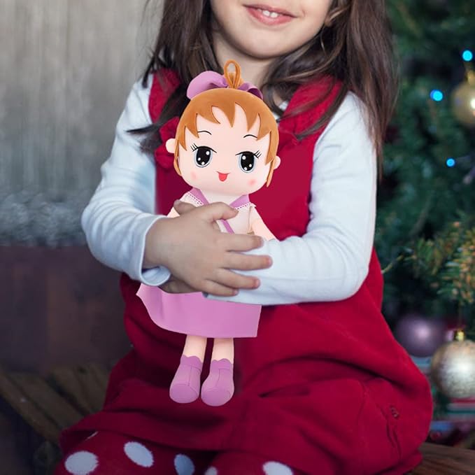 ikasus Soft Baby Doll with Clothes, 17.7 Cute Rag Doll