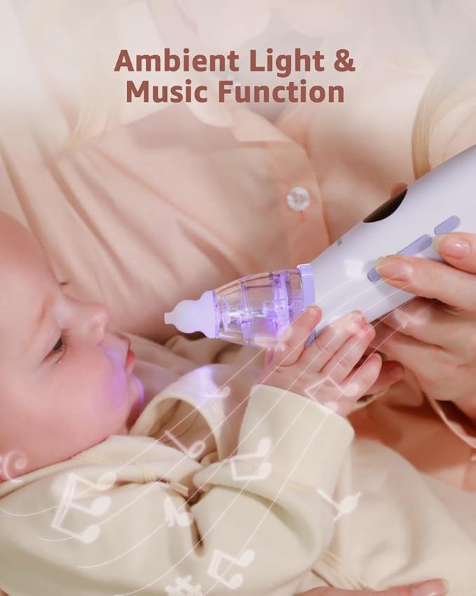 GROWNSY Nasal Aspirator for Baby | Baby Nose Sucker 3 Silicone