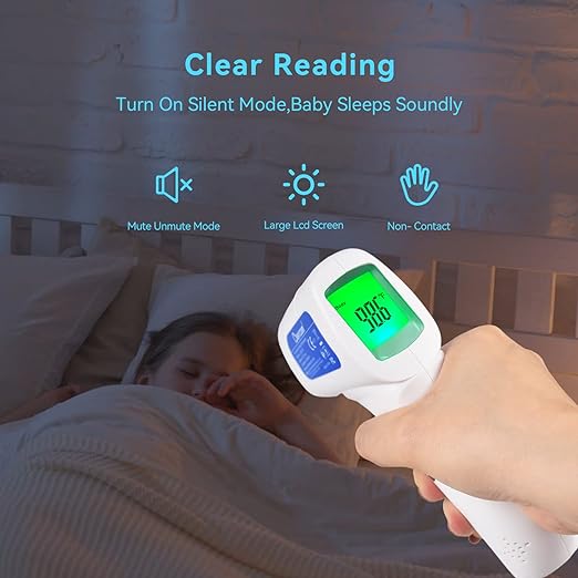 Berrcom Non Contact Forehead Thermometer Digital No-Touch Infrared Thermometer 3 1 for
