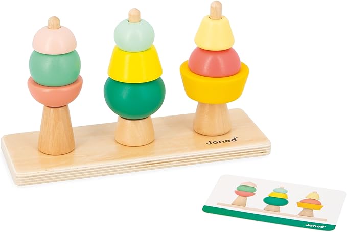 Janod Toy Box - 4 Piece Subscription Learning Set 36 Months+ J04066