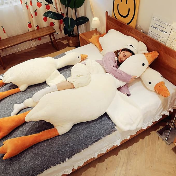 Goose Stuffed Animal 75 Inch Plush Toy, 6 Foot Giant Duck Plush